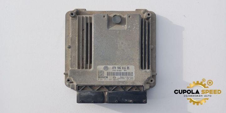 Calculator motor ECU 2.5TDI 070906016bs 0281012537 Volkswagen VW Toua