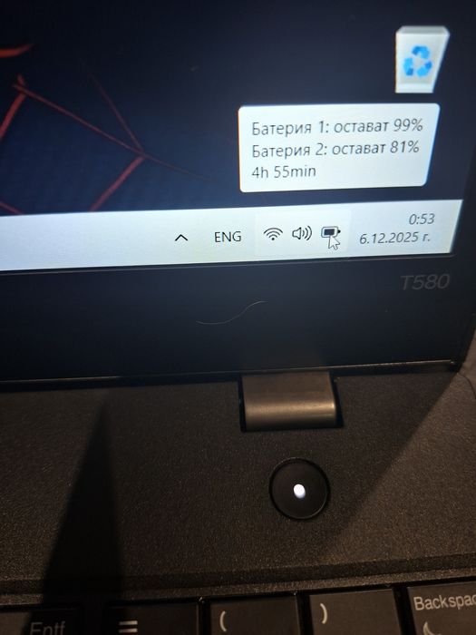 Lenovo ThinkPad T580-i5 8350U/16гб/500гб ssd/Подсветка