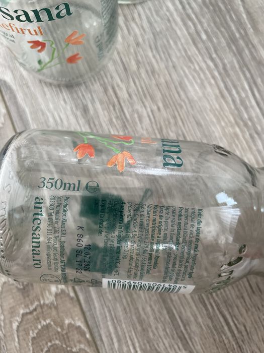 Sticle din sticlă goale de 350 ml