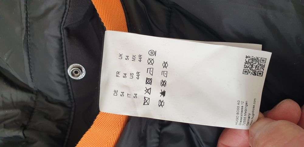 Hugo Boss Osiass Mens Down Jacket  XL НОВО! ОРИГИНАЛ! Мъжко Зимно Яке!