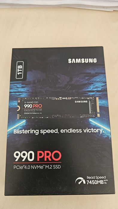SSD накопитель 1 TB Samsung 990 PRO, M.2,