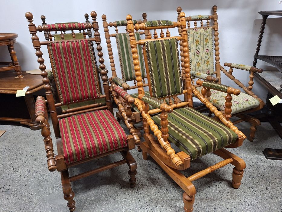 Винтидж Люлеещи столове