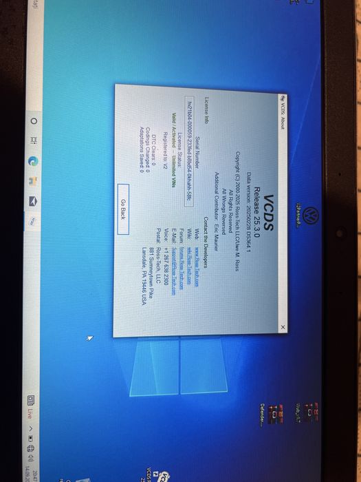 Kit laptop Lenovo + VCDS 2025 cu update + incarcator + husa laptop