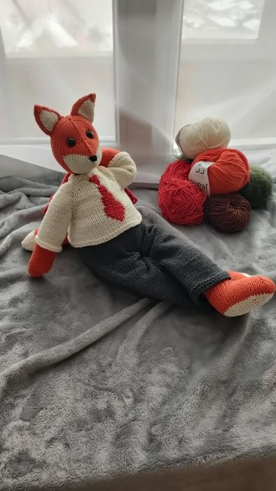 Вязаные игрушки ручной работы