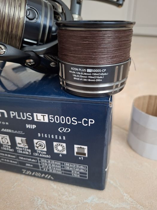 Фидер въдица Daiwa N'ZON и макари Shimano aero 5000BB и Daiwa N'zon plus 5000s-cp