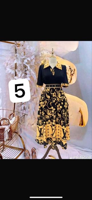 Seturi damă tricou + fustă lungă 
Poză 1 … m xl
Poză 2… l xl
Poză 3 …