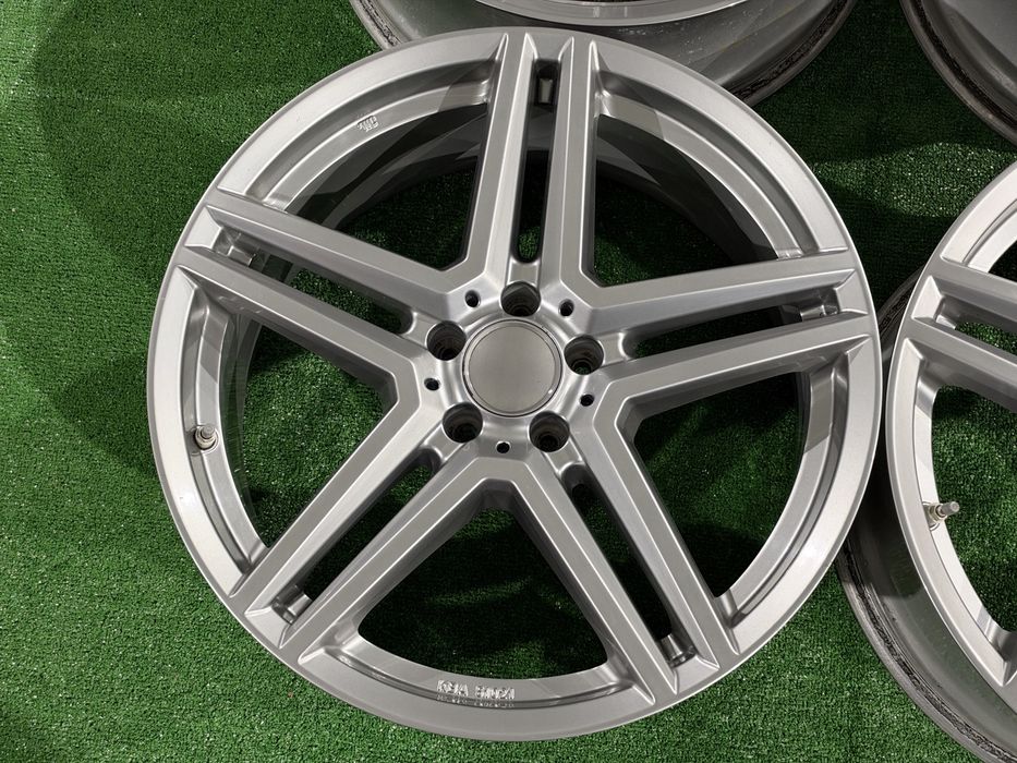 4бр. КАТО НОВИ 20” Джанти “UNIWHEELS” 5х112 за -MERCEDES/BMW/SKODA/AUDI/VW/Vag- 8.5Jx20H2, ET29