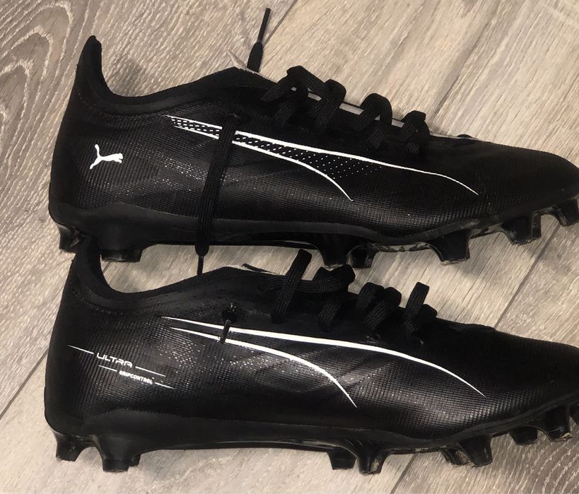 PUMA Ultra 5 Play FG/AG ghete de fotbal puma negru/puma alb