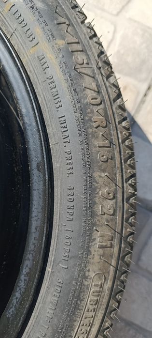 Roata rezerva  slim Opel Astra Continental