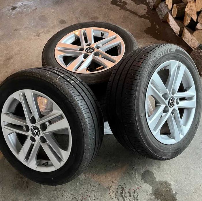 Oригинални Тойота джанти 16” с гуми 4бр.