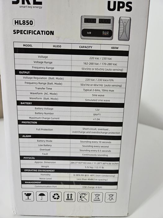 Baterie sursa Ups SKE HL850 480w