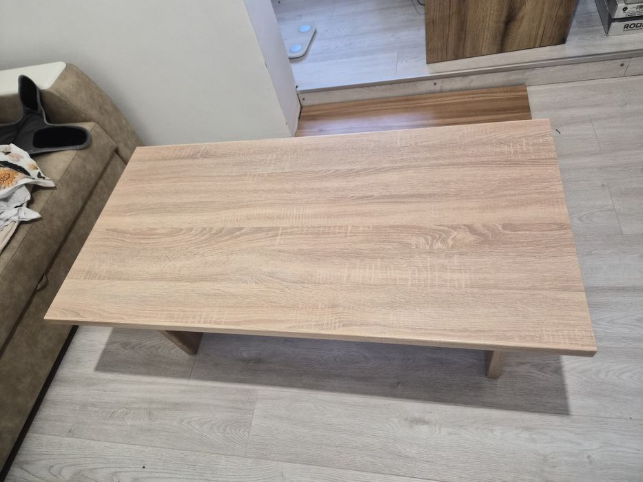 Холна маса 120 см дъб сонома