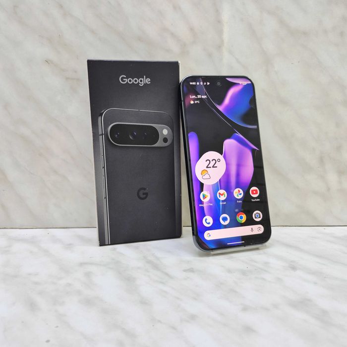 Google Pixel 9 Pro XL, 128GB, 16GB RAM, 5G, Obsidian Zeus Amanet Militari 34935