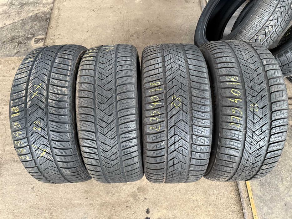 4 Anvelope Iarna 245/45/18 cu 275/40/18 Pirelli 2023