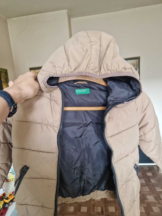 Яке Бенетон (3-4 г) & елече подарък