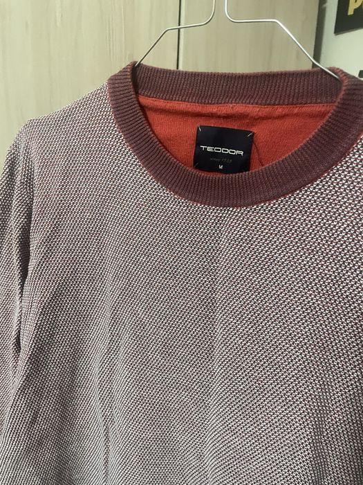 Памучен пуловер Teodor