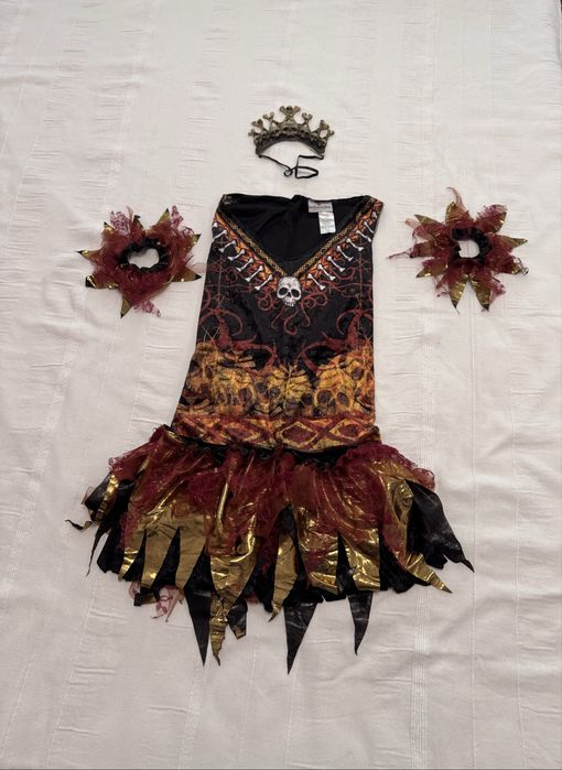 Costum Halloween , Queen of bones , S/M
