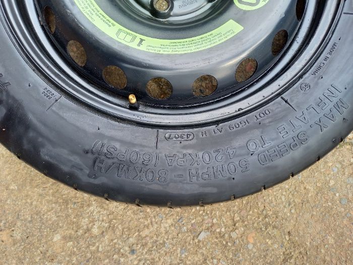 MERCEDES- AUDI - FIAT- Резервни гуми / Патерици 15 / 16 "