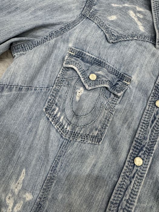 Дамска дънкова риза TRUE RELIGION . Размер М