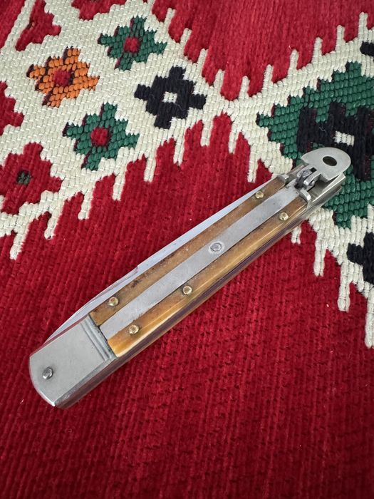 Cuțit german automat presele corn cerb anii 50-60