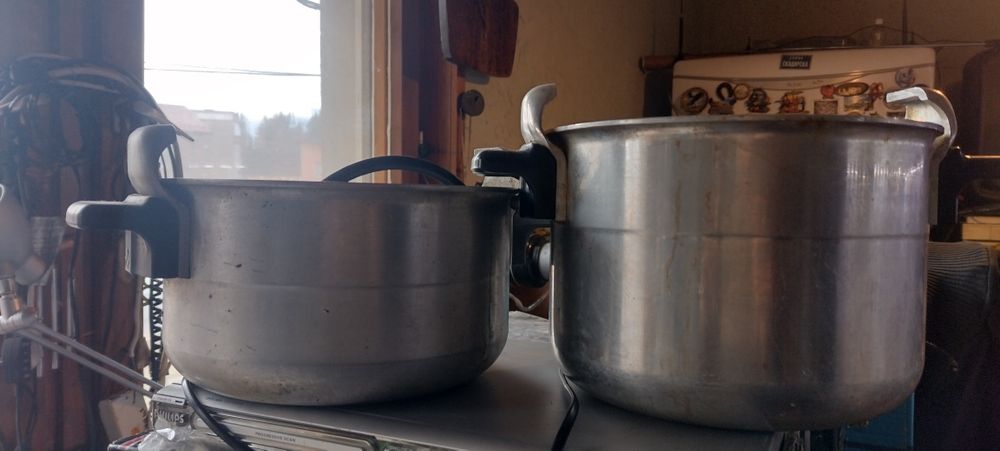 Тенджера под налягане за комбинирано готвене