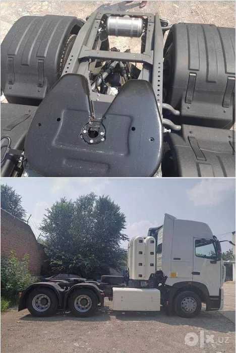 Тягач T7H  Газ 8+4 баллон ZZ4257V384HE1C , ZZ4257V344HE1