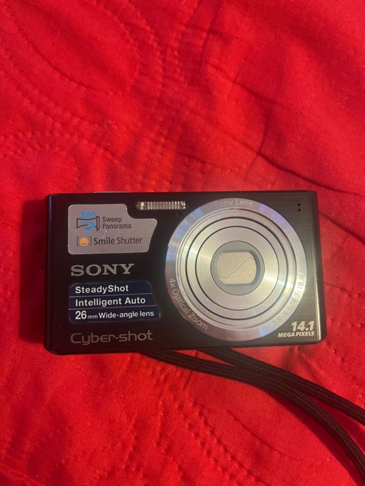 Aparat foto digital Sony Cyber-Shot W620, 14.1MP, Black