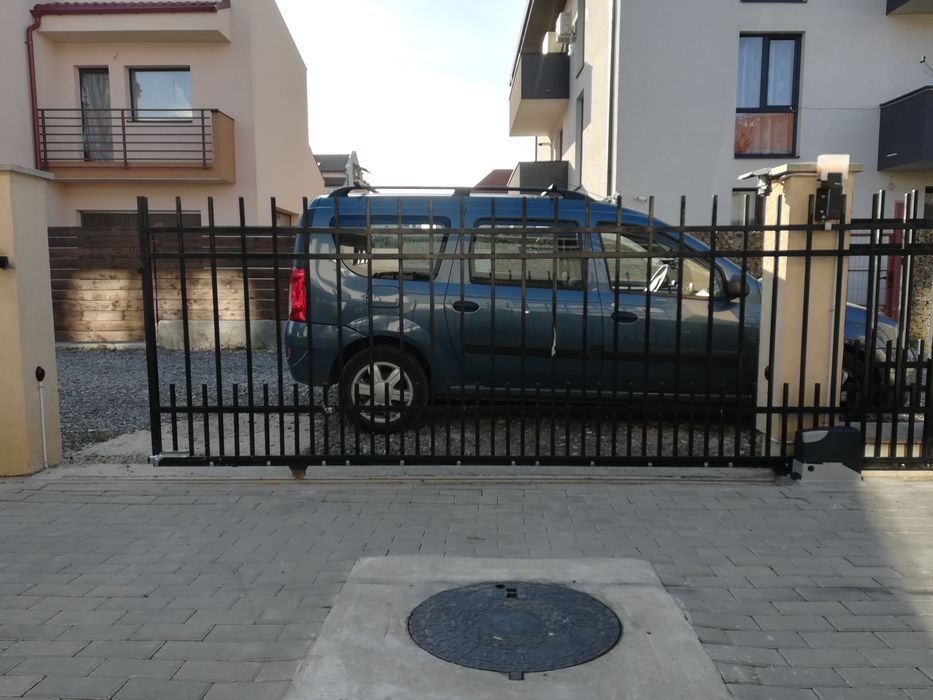 Automatizare poartă culisantă Nice ROBUS 400 kit complet **Super Pret