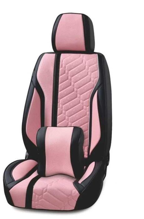 Set huse scaune auto universale, piele ecologica , fata-spate
