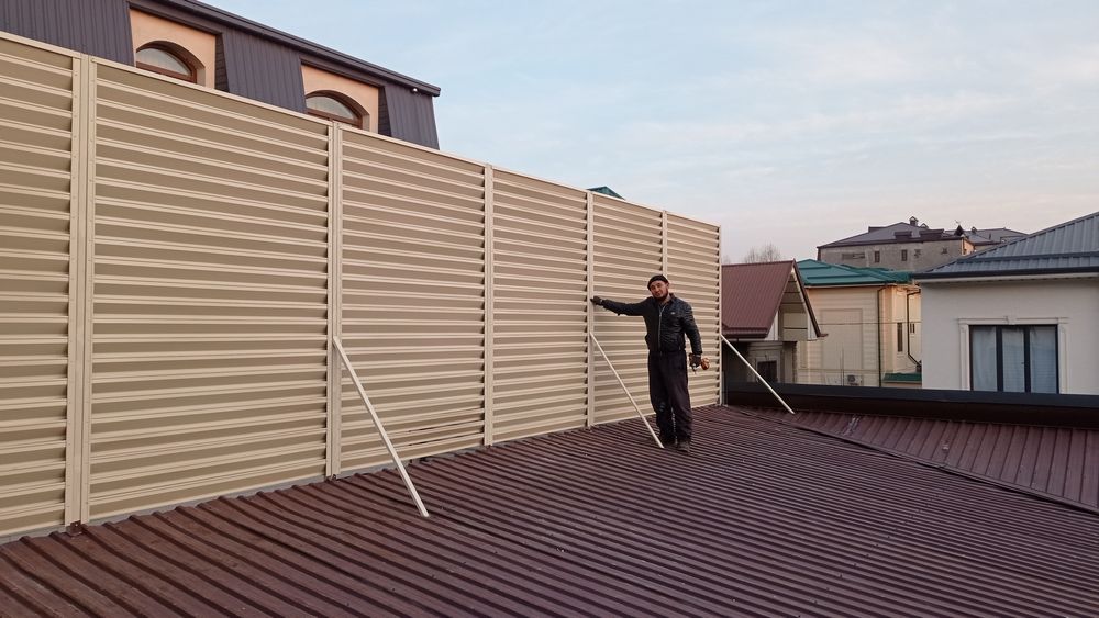 Жалюзи ламелли на забор