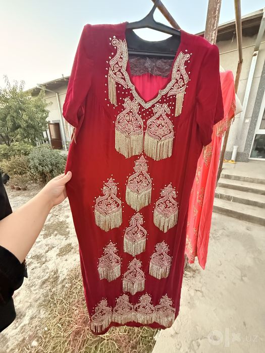 Toshli toza materialdan kelinchak ko'ylaklari xl-2xl razmergacha