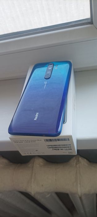 Redmi note 8 Pro 6-128gb  ocean blue
