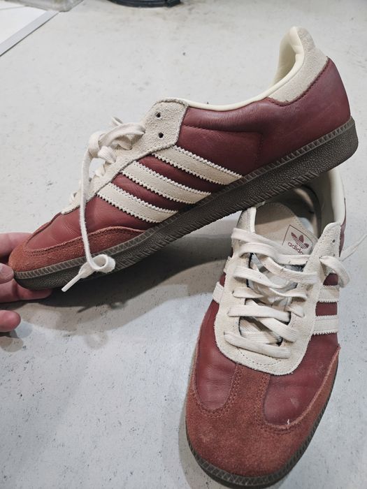 Кеды Adidas Samba красные