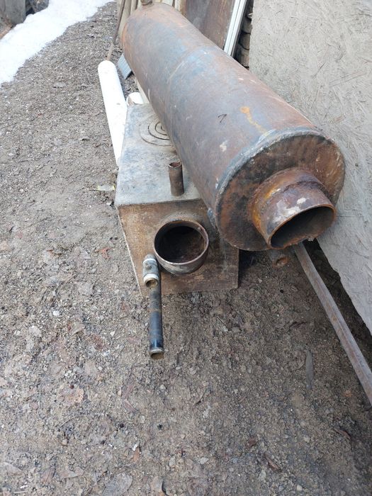 Продам печь с титаном