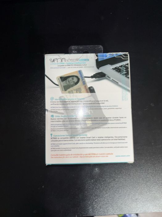 Cititor carduri inteligente Sveon SCT022 – nou, sigilat (2 bucăți disponibile)