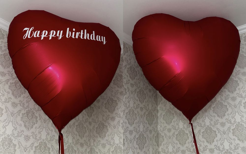 Шар гигант сердечко