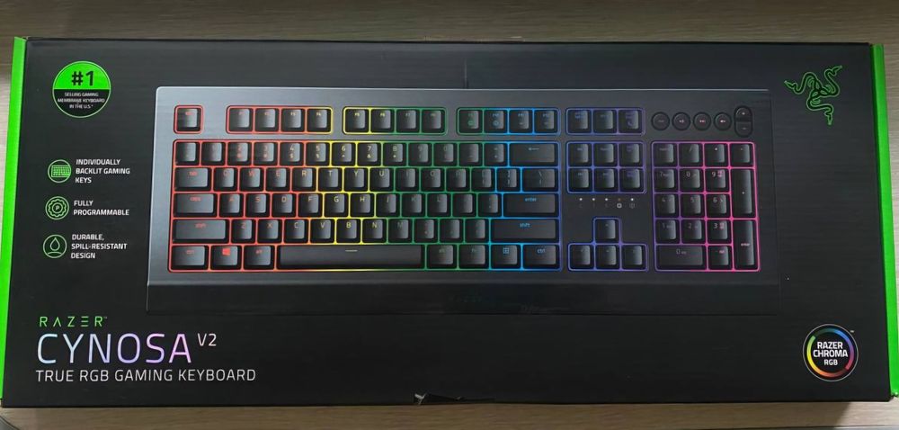 Игровая клавиатура Razer cynosa v2