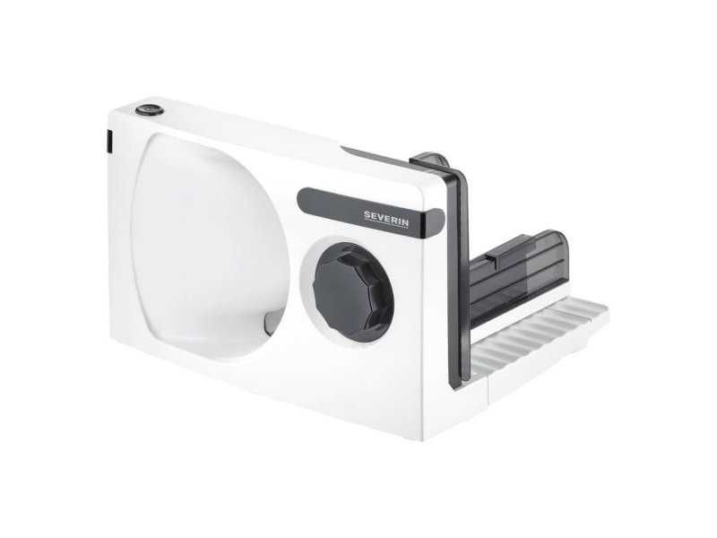 Компактен Уред за Рязане на Колбаси, Хляб и Сирена SEVERIN AS 3912