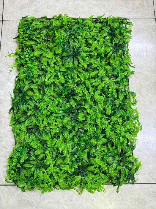 Фитостена Искусственная  40×60см – Стильный декор для интерьера