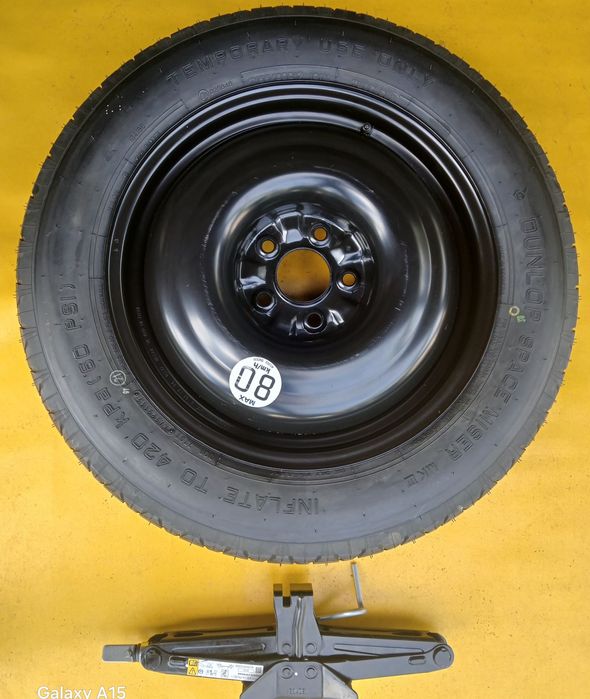 Roată rezervă slim 5x114.3 Nissan X Trail Renault Arkana Austral 155.90.17