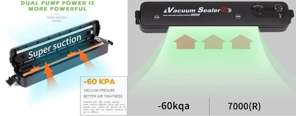 Aparat de vidat carne, alimente, fructe etc.! Videaza si sigileaza!