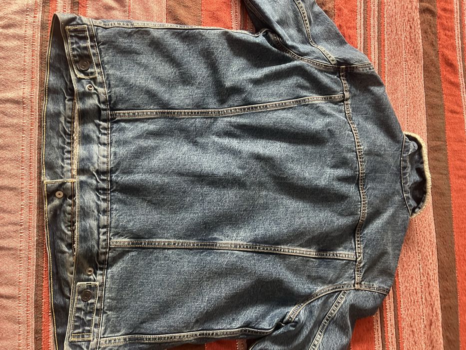 Оригинално кожено и дънково яке “Levi*s”