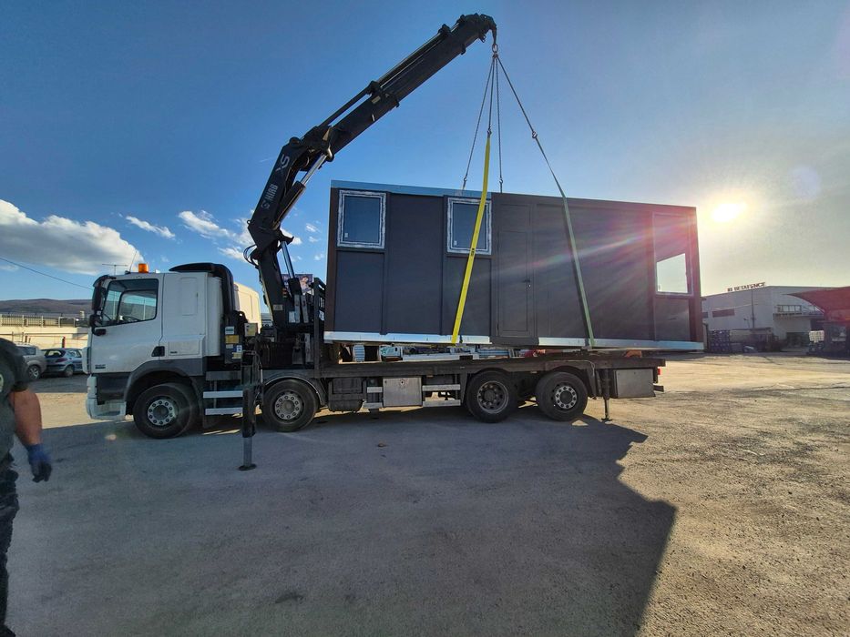 камион с кран,транспорт и товаро- разтоварни услуги-професионално решение