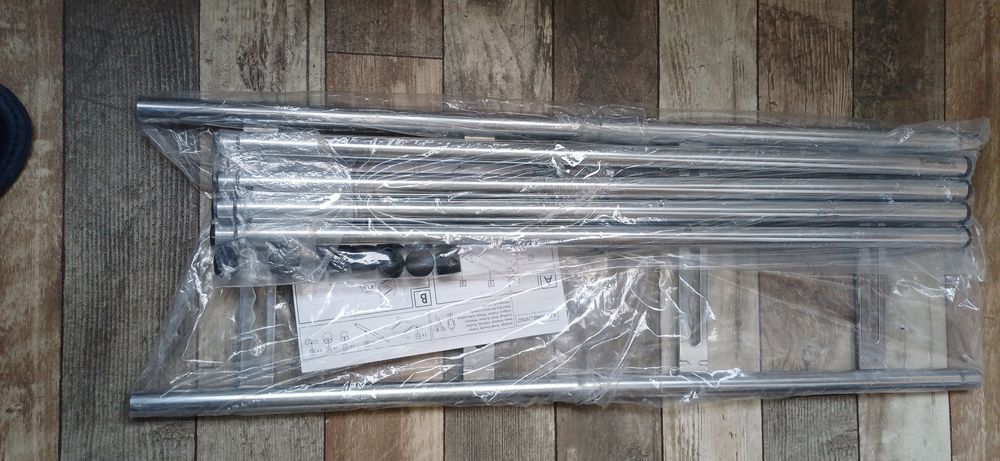 Suport de pantofi cromat