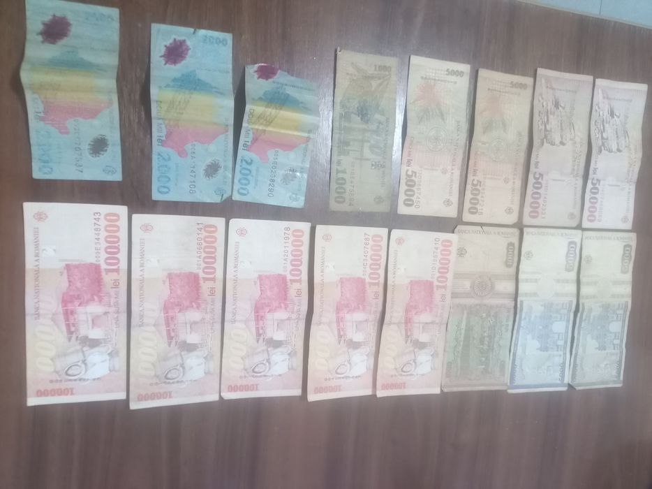 Bancnote vechi pentru colecționari