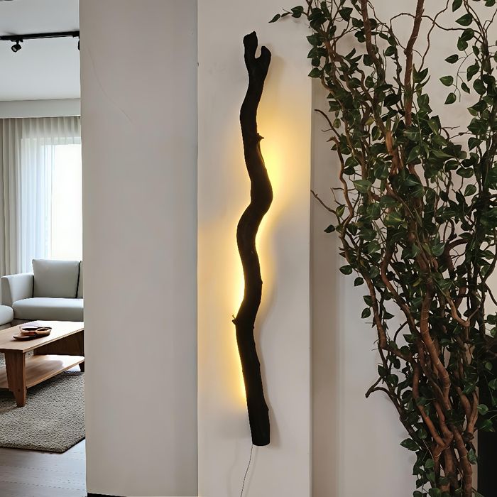 Lampă din lemnul Natural cu Led