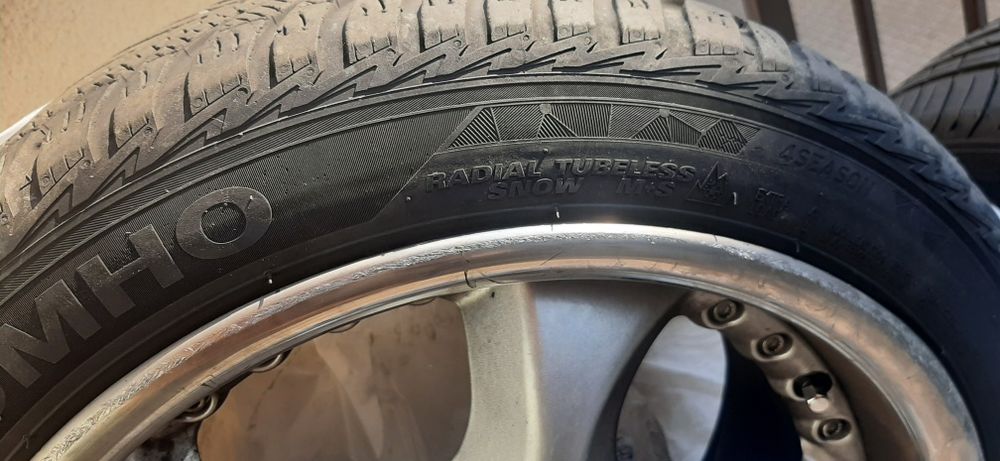 2 Roti Complete R17 - Jante Aliaj 17" + Anvelope 215/45 R17 lexus ct 200h merg si la Toyota