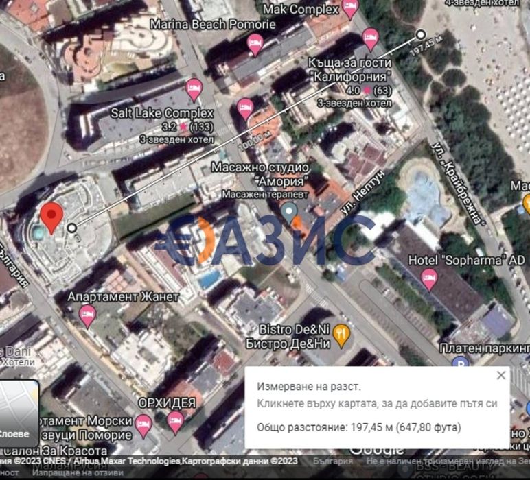 Продава се Едностаен апартамент в Поморие - 45 кв.м за 1886 €/кв.м - Снимка #9