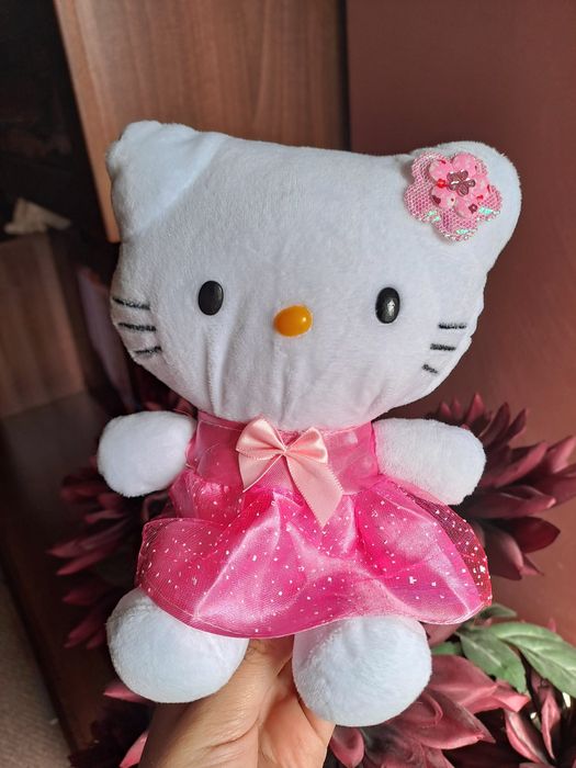 Plusuri hello kitty roz sau alb jucarii fetiță NOI