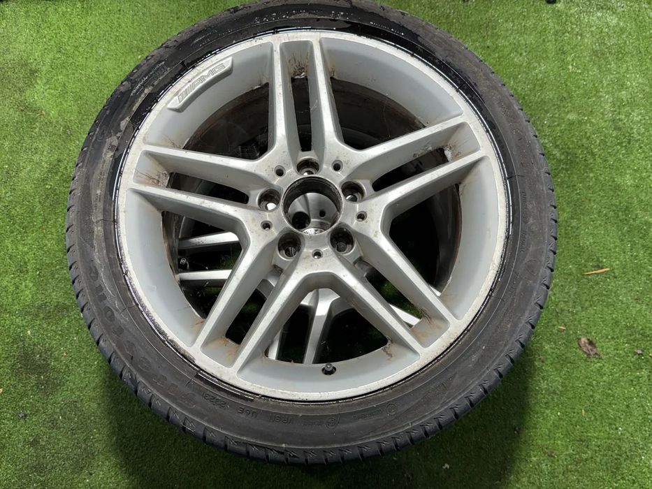 JANTE MERCEDES R18 / AMG / 5x112 / 7.5JX17H2 / 6,5JX17H2 / 255/35 ZR18 + CAUCIUCURI (X4)